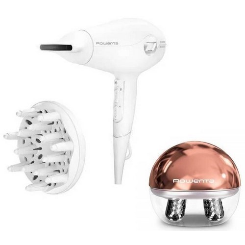 SECADOR ROWENTA CV6130F0+MASAJEADOR FACIAL CV6602